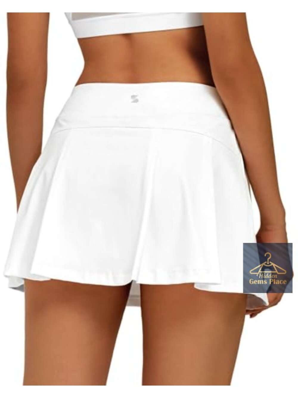 Women Tennis Skort High Waisted Athletic Golf Skorts with Pockets